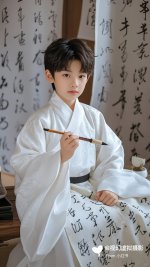 书法主题摄影_书法与古装的碰撞_1_视幻儿童摄影_来自小红书网页版.jpg