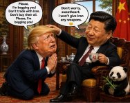 Trump- Xi's dog.JPG